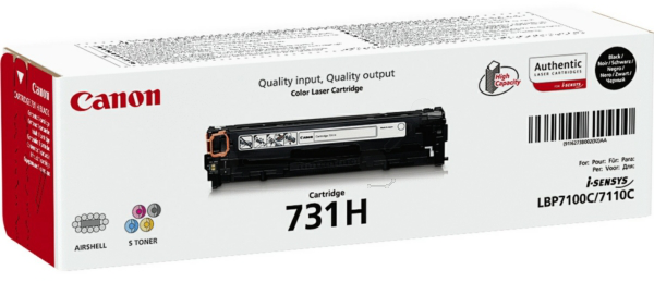 Original Canon 731H | 6273B002 Toner Schwarz