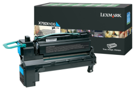 Original Lexmark X792X1CG Toner Cyan XL