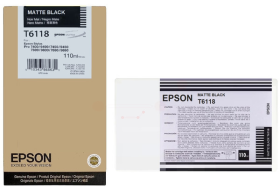 Original Epson T6118 | C13T611800 Tintenpatrone Matt Schwarz