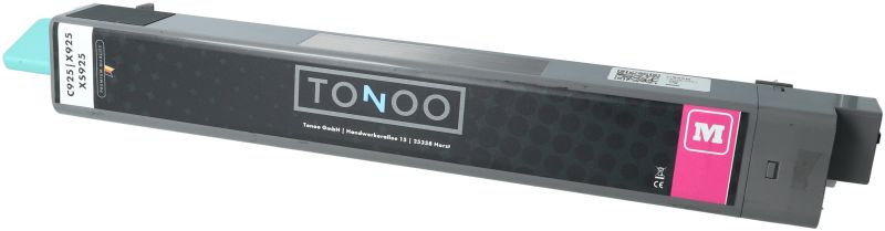 Tonoo® Toner ersetzt Lexmark X925H2MG Magenta