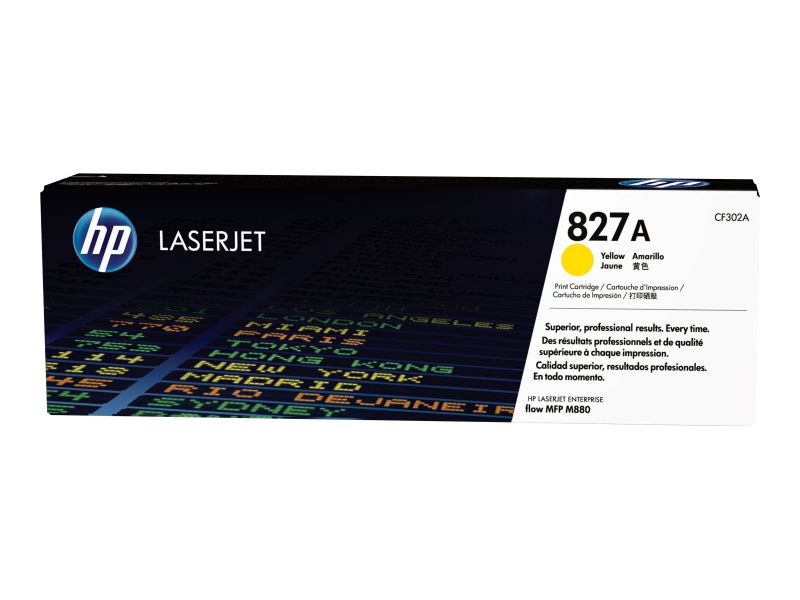 Original HP CF302A | 827A Toner Gelb