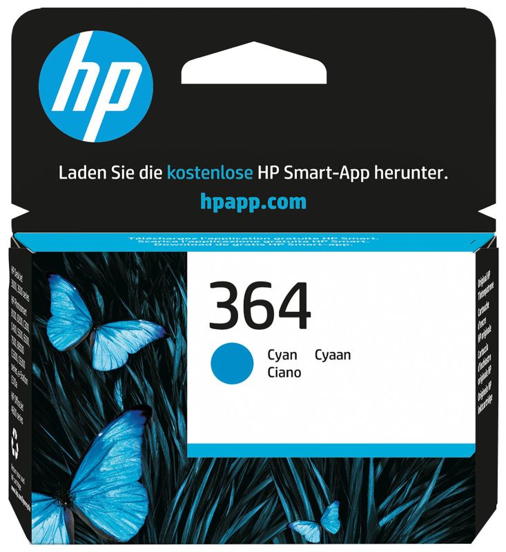 Original HP 364 | CB318EE Tinte Cyan