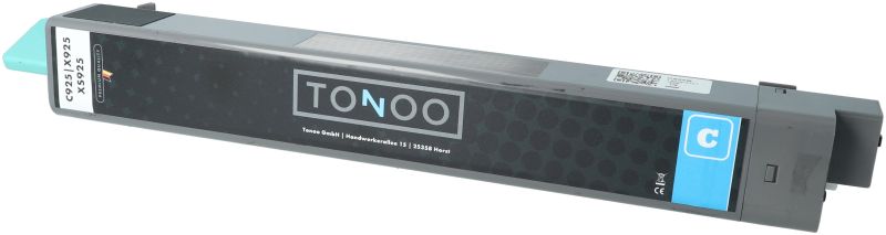 Tonoo® Toner ersetzt Lexmark C925H2CG Cyan