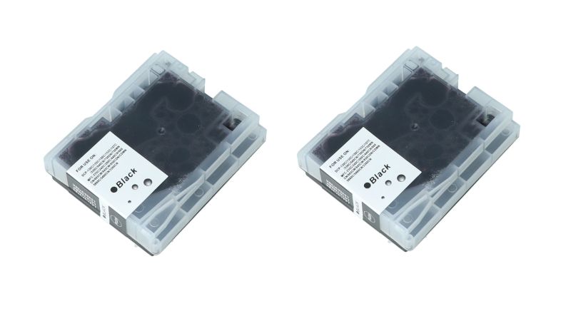 Tonoo® Tinte ersetzt Brother LC1000BKBP2DR Schwarz Doppelpack