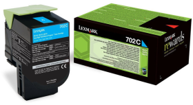 Original Lexmark 702C | 70C20C0 Toner Cyan
