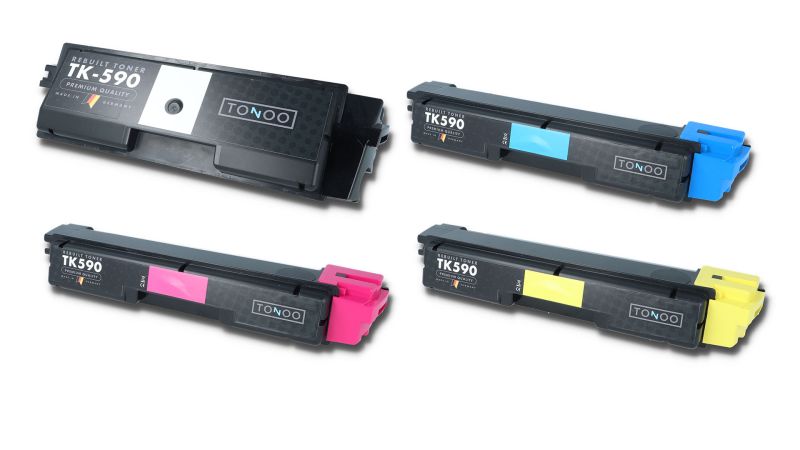 Tonoo® Toner ersetzt Kyocera TK590 Spar Set