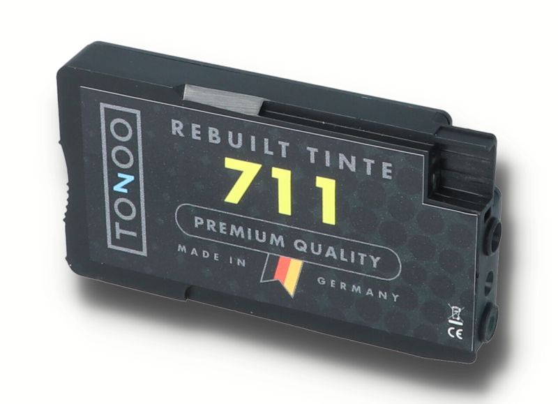 Tonoo® Tinte ersetzt HP 711 | CZ132A Gelb