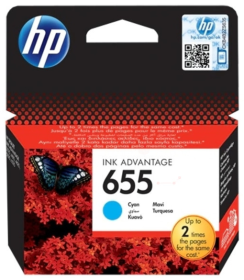 Original HP 655 | CZ110AE Tinte Cyan