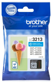 Original Brother LC3213C Tinte Cyan XL