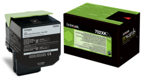 Original Lexmark 702XK | 70C2XK0 | 70C2XKE Toner Schwarz XXL