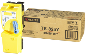 Original Kyocera TK825Y | 1T02FZAEU0 Toner Gelb