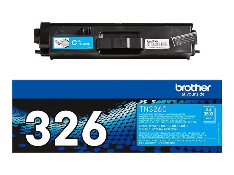 Original Brother TN326C Toner Cyan XL