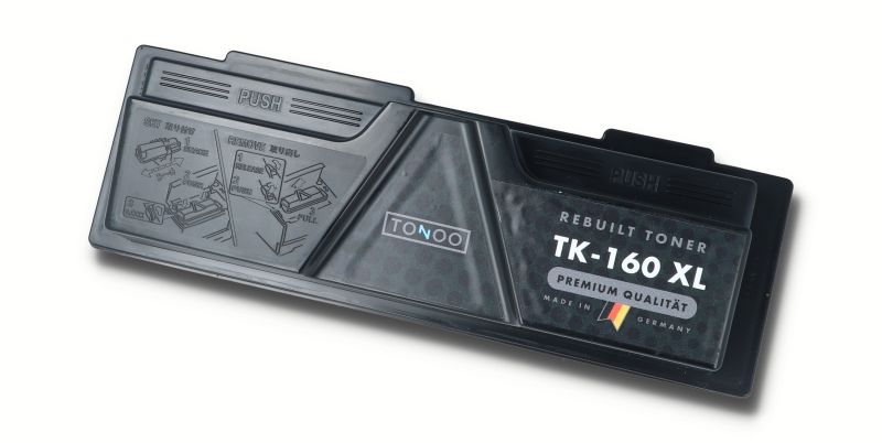 Tonoo® Toner ersetzt Kyocera TK160 Schwarz XL