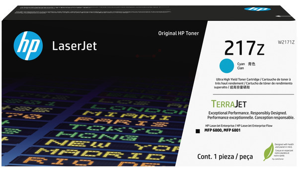 Original HP 217Z | W2171Z Toner Cyan XXL