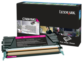 Original Lexmark C748H1MG Toner Magenta XL