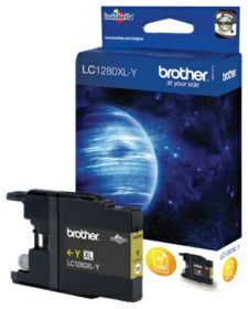 Original Brother LC1280XLY Tinte Gelb XL