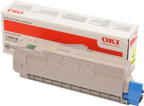 Original OKI 46507505 Toner Gelb