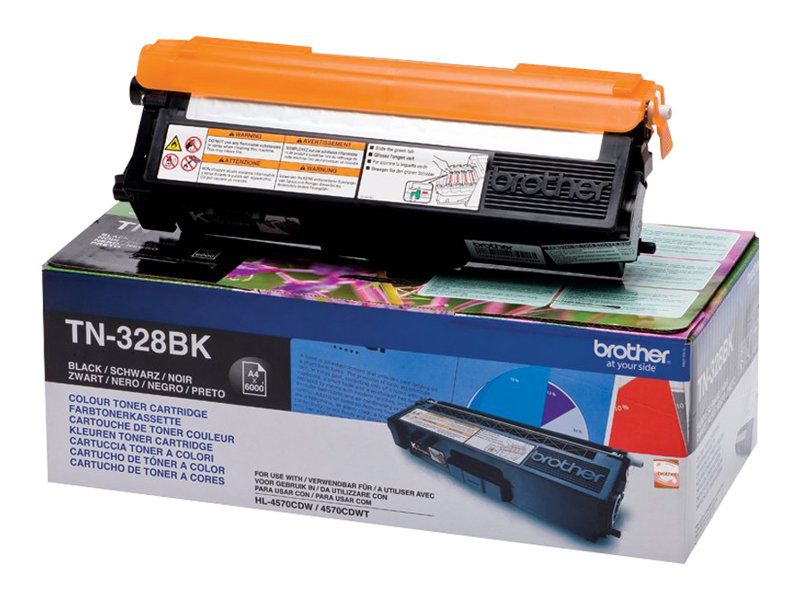 Original Brother TN328BK Toner Schwarz XXL