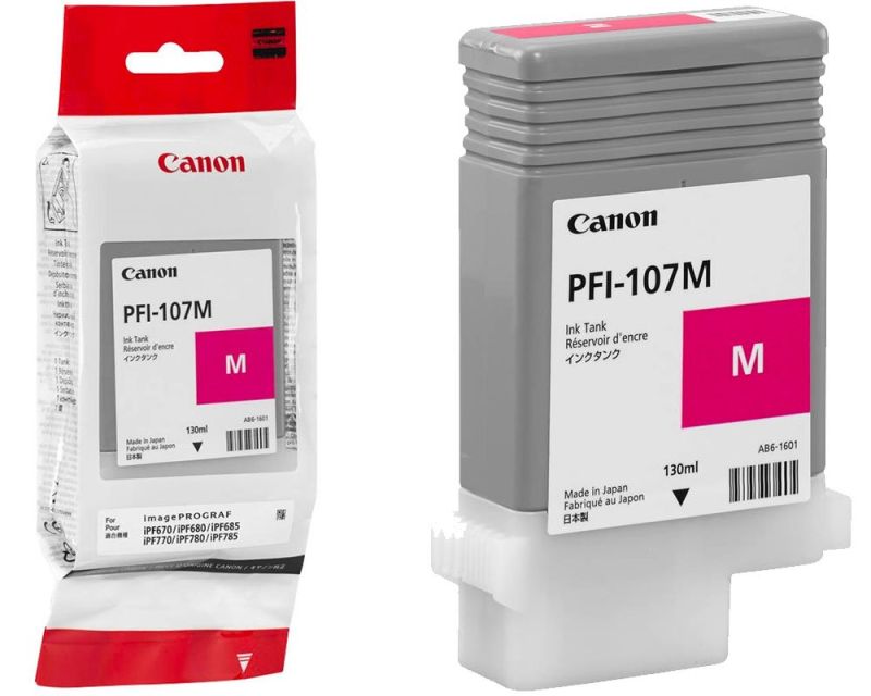 Original Canon 6707B001 | PFI107M Tinte Magenta