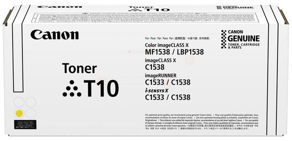 Original Canon T10 | 4563C001 Toner Gelb 