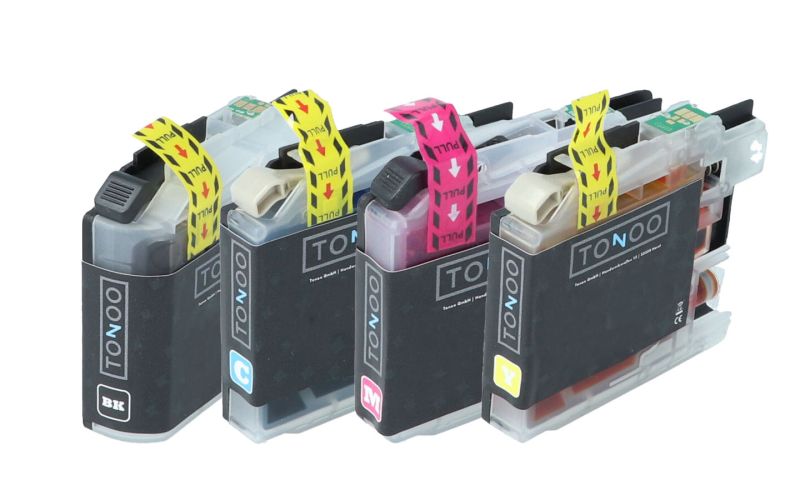 Tonoo® Tinte ersetzt Brother LC123VALBPDR Spar Set
