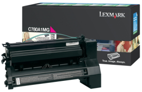 Original Lexmark C780A1MG Toner Magenta