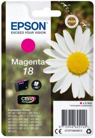 Original Epson 18 | C13T18034012 | C13T18034022 Tinte Magenta
