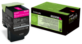 Original Lexmark 80C2XM0 Toner Magenta