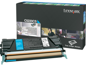 Original Lexmark C5220CS Toner Cyan