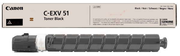 Original Canon C-EXV51BK | 0481C002 Toner Schwarz