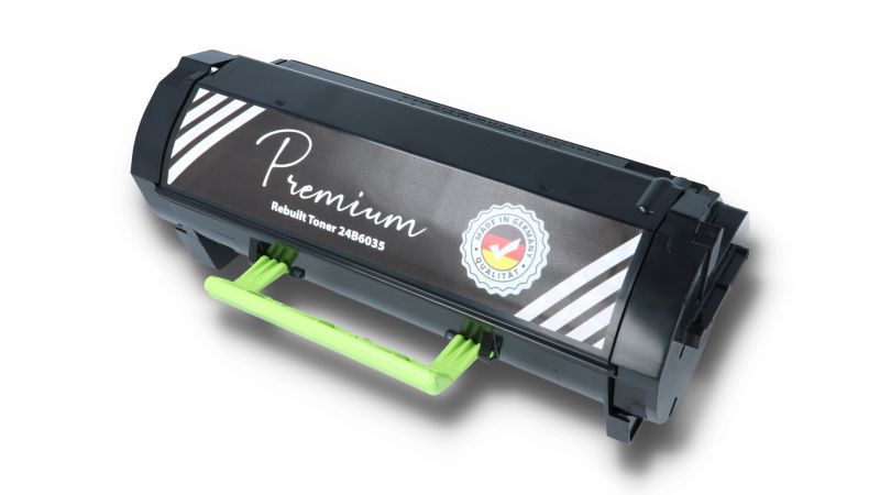 Tonoo® Toner ersetzt Lexmark 24B6035 Schwarz Doppelpack