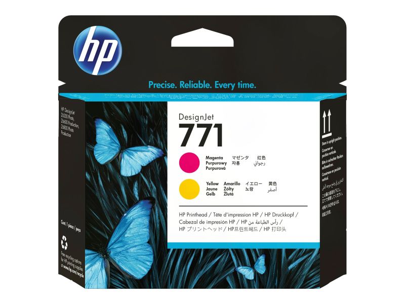 Original HP 771 | CE018A Druckkopf Magenta & Gelb ( 2024 )