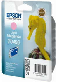 Original Epson T0486 | C13T04864010 Tintenpatrone  light Magenta 