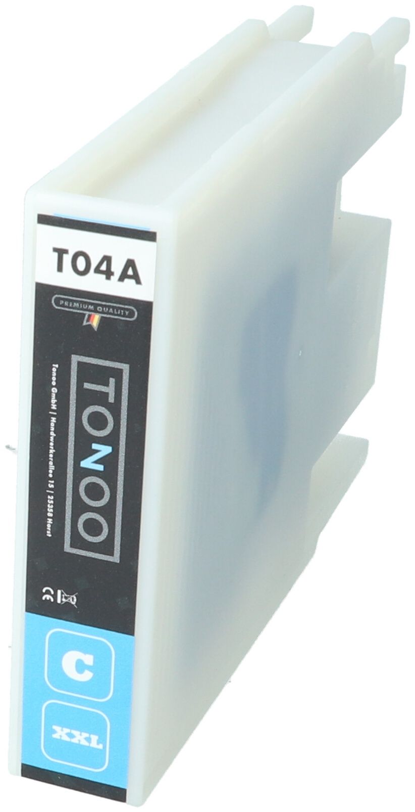Tonoo® Tinte ersetzt Epson T04A2XXL | C13T04A240 Cyan XXL
