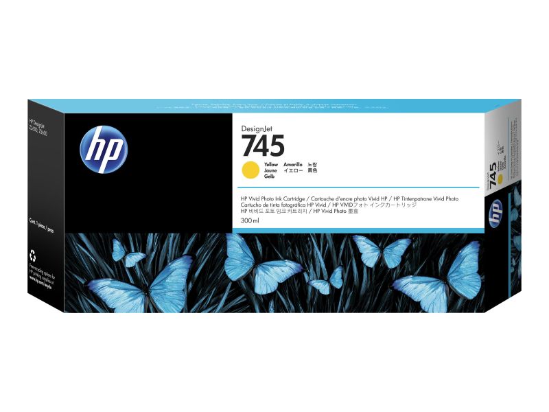 Original HP 745 | F9K02A Tinte Gelb