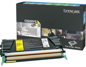Original Lexmark C5220YS Toner Gelb