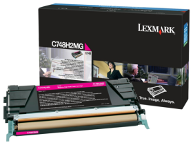 Original Lexmark C748H2CG Toner Cyan XL