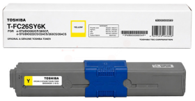 Original Toshiba T-FC26SY6K | 6B000000569 Toner Gelb