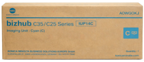 Original Konica Minolta IUP14C | A0WG0KJ Bildtrommel Cyan