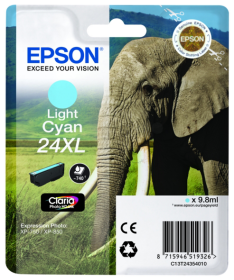 Original Epson 24XL | C13T24354012 Tinte hell Cyan XL