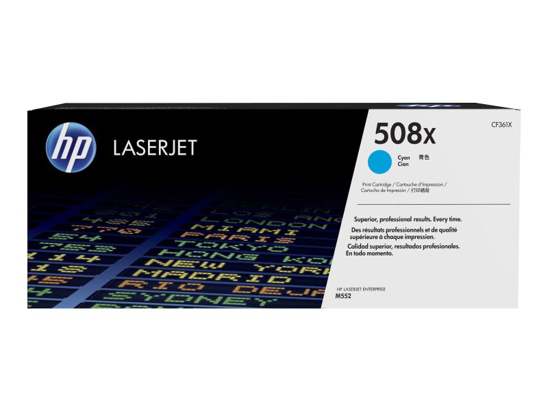 Original HP CF361X | 508X Toner Cyan XL