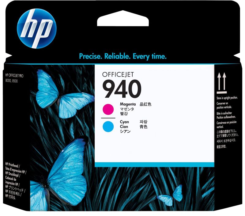 Original HP 940 | C4901A Druckkopf Cyan & Magenta ( 2022 )