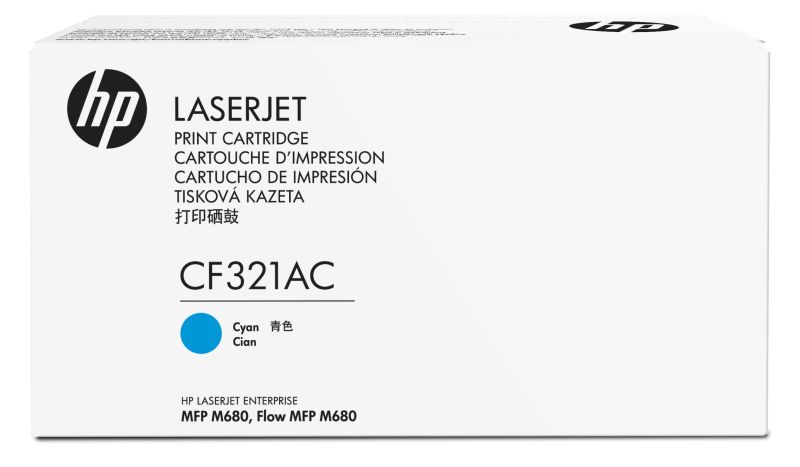 Original HP CF321A | CF321AC | 653A Toner Cyan