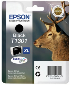 Original Epson T1301 | C13T13014012 Tintenpatrone Schwarz 