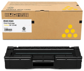 Original Ricoh Type SPC310E | 407639 Toner Gelb