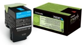 Original Lexmark 702XC | 70C2XC0 Toner Cyan XXL