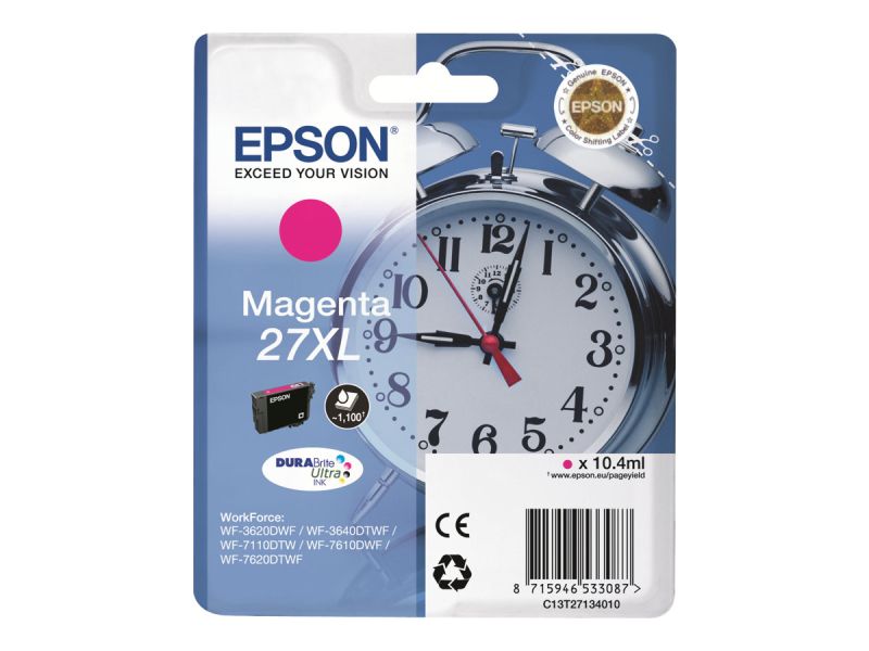 Original Epson 27XL | C13T27134012 Tinte Magenta XL