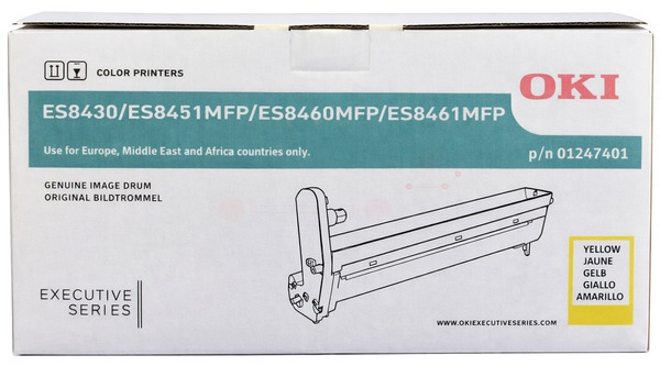Original OKI 01247401 Bildtrommel Gelb