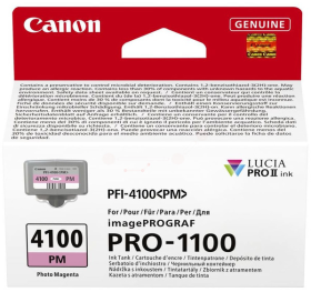 Original Canon PFI4100PM | 6782C001 Tintenpatrone Foto Magenta