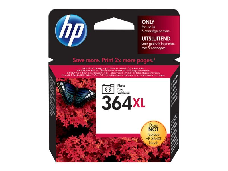 Original HP 364XL | CB322EE Tinte Foto Schwarz XL ( 2023 )